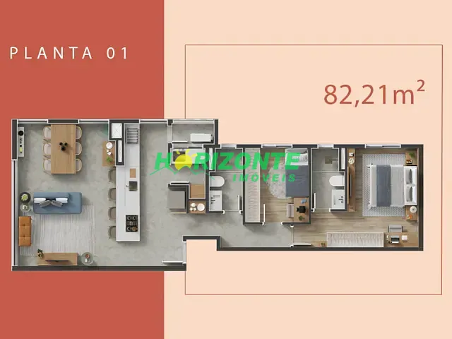 Apartamento com 83m² 2 quartos e 2 banheiros, à venda, no bairro Vila Ema em São José dos Campos