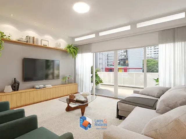Apartamento com 202m² 3 quartos e 3 banheiros, à venda, no bairro Higienópolis em São Paulo