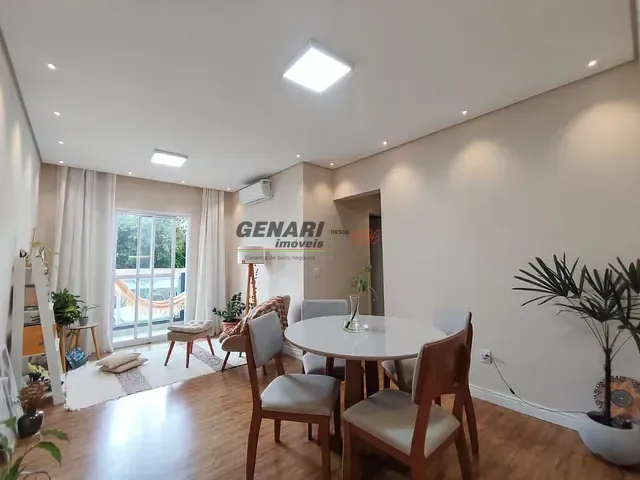 Apartamento com 70m² 3 quartos e 2 banheiros, à venda, no bairro Núcleo Habitacional Brigadeiro Faria Lima em Indaiatuba
