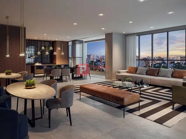 Apartamento com 220m² 3 quartos e 4 banheiros, à venda, no bairro Campo Belo em São Paulo