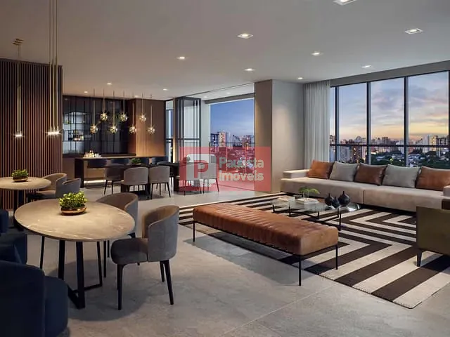 Apartamento com 220m² 3 quartos e 4 banheiros, à venda, no bairro Campo Belo em São Paulo