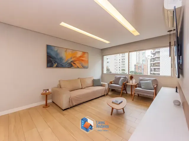 Apartamento com 100m² 3 quartos e 2 banheiros, à venda, no bairro Indianópolis em São Paulo