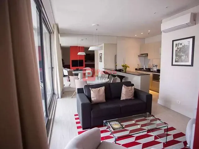 Apartamento com 66m² 1 quarto e 2 banheiros, para alugar, no bairro Vila Olímpia em São Paulo