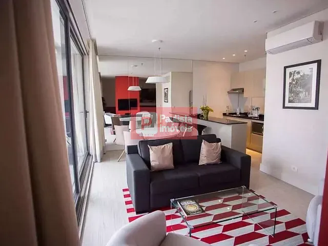 Apartamento com 66m² 1 quarto e 2 banheiros, para alugar, no bairro Vila Olímpia em São Paulo