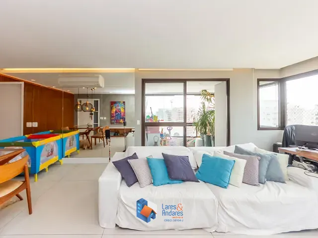 Apartamento com 162m² 4 quartos e 5 banheiros, à venda, no bairro Indianópolis em São Paulo