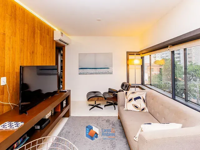 Apartamento com 52m² 1 quarto e 1 banheiro, à venda, no bairro Jardim Paulista em São Paulo