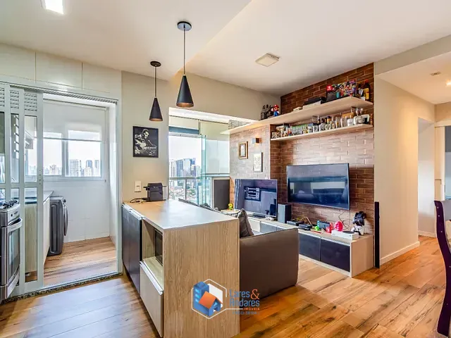 Apartamento com 54m² 2 quartos e 2 banheiros, à venda, no bairro Chácara Santo Antônio (Zona Sul) em São Paulo