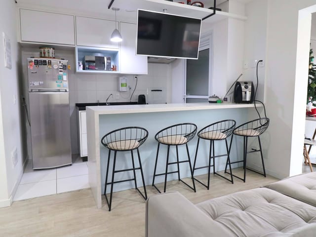 Foto do Apartamento - Apartamento Moderno no Brooklin — 63m² e Varanda | Paulista Imóveis