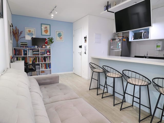 Foto do Apartamento - Apartamento Moderno no Brooklin — 63m² e Varanda | Paulista Imóveis