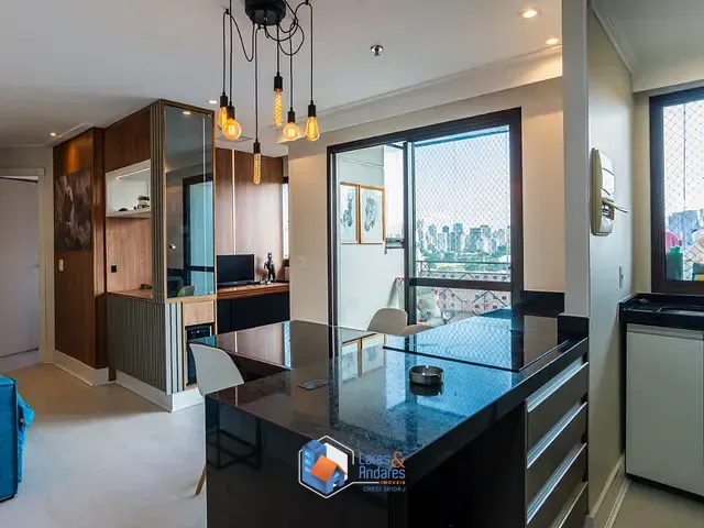 Apartamento com 3375m² 1 quarto e 1 banheiro, à venda, no bairro Vila Olímpia em São Paulo