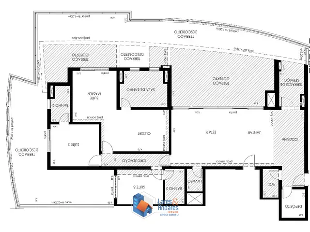 Apartamento com 399m² 3 quartos e 5 banheiros, à venda, no bairro Brooklin/ Jardim das Acácias em São Paulo