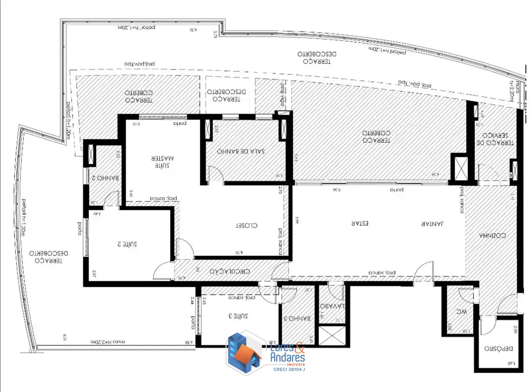 Apartamento, 3 quartos, 255 m² - Foto 2