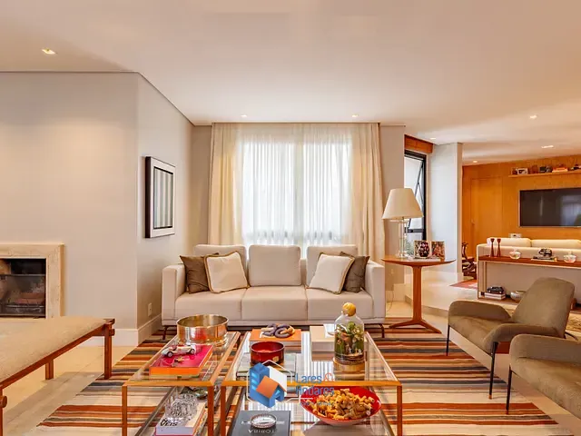 Apartamento com 289m² 3 quartos e 4 banheiros, à venda, no bairro Real Parque em São Paulo