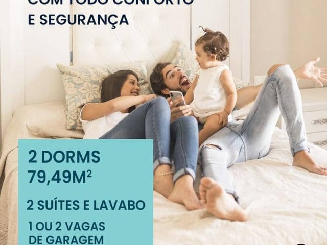 Foto do Apartamento - Apartamento com 2 dormitórios à venda, 75 m² por R$ 375.000,00 - Jardim das Nações - Taubaté/SP | RUSSI IMÓVEIS