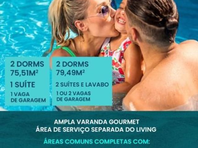 Foto do Apartamento - Apartamento com 2 dormitórios à venda, 75 m² por R$ 375.000,00 - Jardim das Nações - Taubaté/SP | RUSSI IMÓVEIS