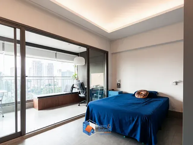 Apartamento com 35m² 1 quarto e 1 banheiro, à venda, no bairro Indianópolis em São Paulo