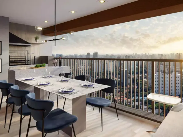 Foto do Apartamento - Apartamento à venda,125m², Exclusividade e conforto em imóvel sofisticado no Alto de Santo Amaro - São Paulo, SP | Paulista Imóveis