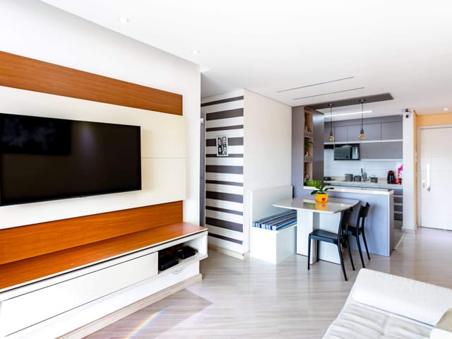 Foto do Apartamento - Apartamento moderno com varanda e 1 vaga na Z. Sul - 59m² - a 1km do metrô Jabaquara | Paulista Imóveis