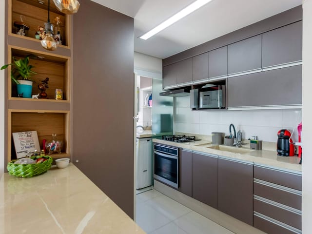 Foto do Apartamento - Apartamento moderno com varanda e 1 vaga na Z. Sul - 59m² - a 1km do metrô Jabaquara | Paulista Imóveis
