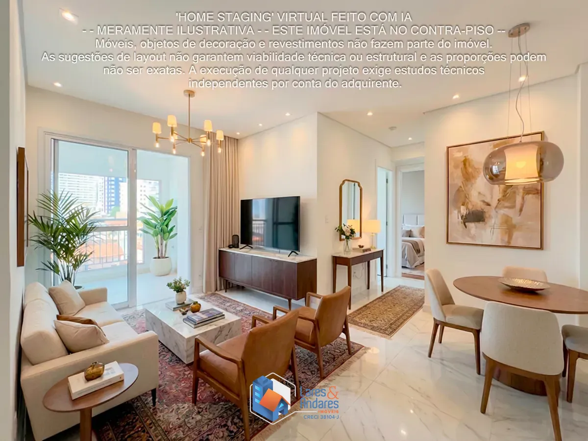 Apartamento, 2 quartos, 69 m² - Foto 1