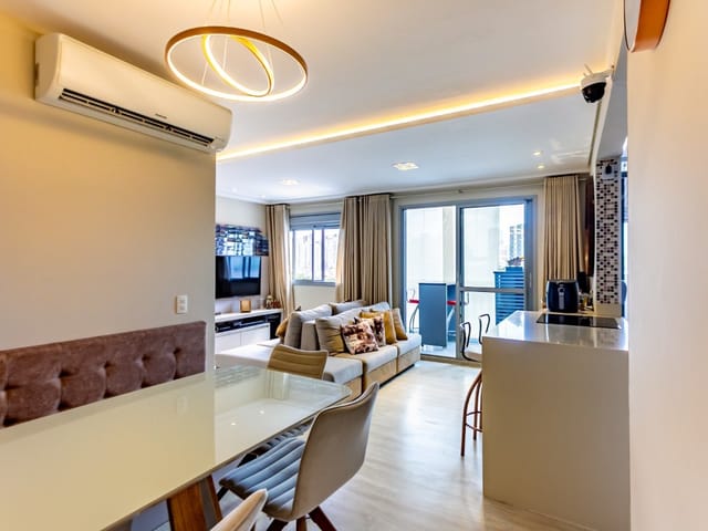 Foto do Apartamento - Apartamento à venda, São 2 quartos, 1 suíte, com ar condicionado em todos os cômodos, lazer completo Vila Santa Catarina, São Paulo, SP | Paulista Imóveis