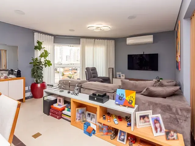 Apartamento com 159m² 3 quartos e 5 banheiros, à venda, no bairro Santa Teresinha em São Paulo