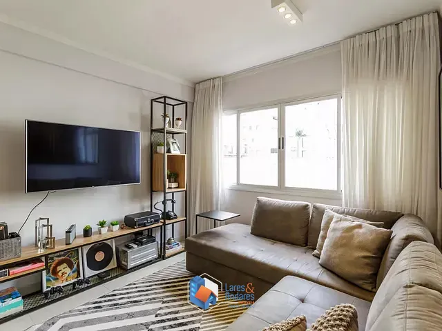 Apartamento com 72m² 2 quartos e 3 banheiros, à venda, no bairro Moema em São Paulo