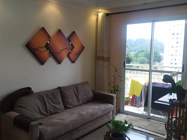 Foto do Apartamento - Apartamento Santo amaro 2 dormitórios sendo 1 Suíte, Sacada Com  à venda na Miguel Yunes, São Paulo, SP | Paulista Imóveis