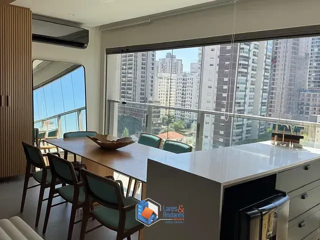 Apartamento com 101m² 2 quartos e 3 banheiros, à venda, no bairro Brooklin em São Paulo