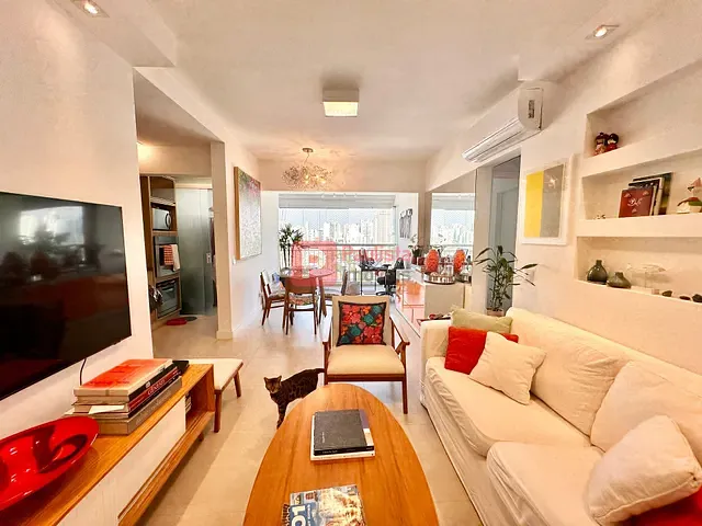 Apartamento com 89m² 2 quartos e 3 banheiros, à venda, no bairro Brooklin em São Paulo
