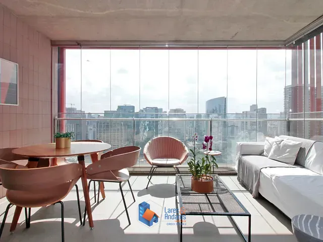 Apartamento com 45m² 1 quarto e 1 banheiro, à venda, no bairro Vila Nova Conceição em São Paulo