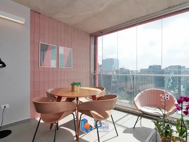 Apartamento com 45m² 1 quarto e 1 banheiro, à venda, no bairro Vila Nova Conceição em São Paulo
