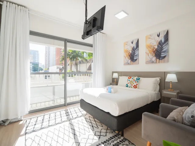 Foto do Apartamento - Apartamento para venda em Brooklin com 1 quarto, 29m² | Lares e Andares Imóveis