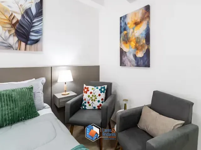 Apartamento com 29m² 1 quarto e 1 banheiro, à venda, no bairro Brooklin em São Paulo