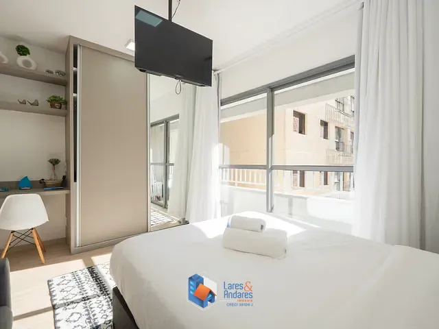 Apartamento com 29m² 1 quarto e 1 banheiro, à venda, no bairro Brooklin em São Paulo