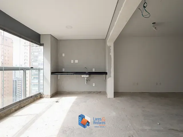 Apartamento com 83m² 2 quartos e 3 banheiros, à venda, no bairro Brooklin em São Paulo