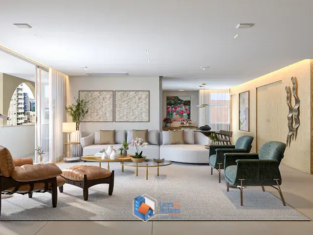 Apartamento com 350m² 3 quartos e 5 banheiros, à venda, no bairro Jardim América em São Paulo