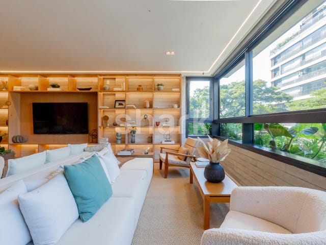 Apartamento 3 quartos e 5 banheiros, à venda, no bairro Brooklin Paulista em São Paulo