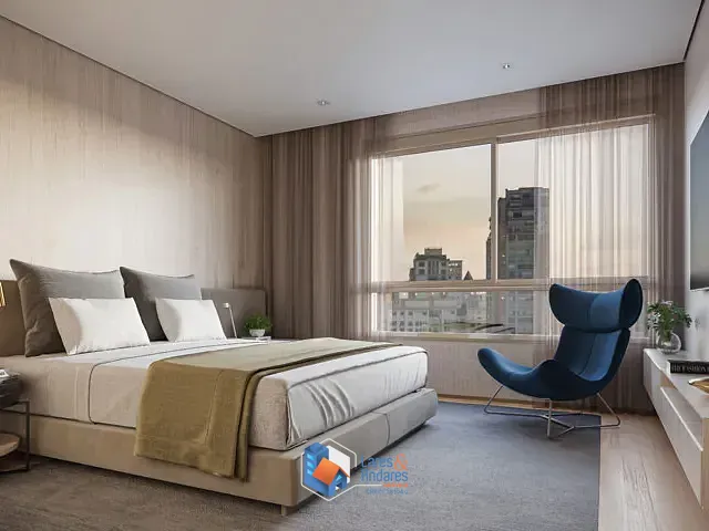 Apartamento com 2495m² 4 quartos e 6 banheiros, à venda, no bairro Ibirapuera em São Paulo