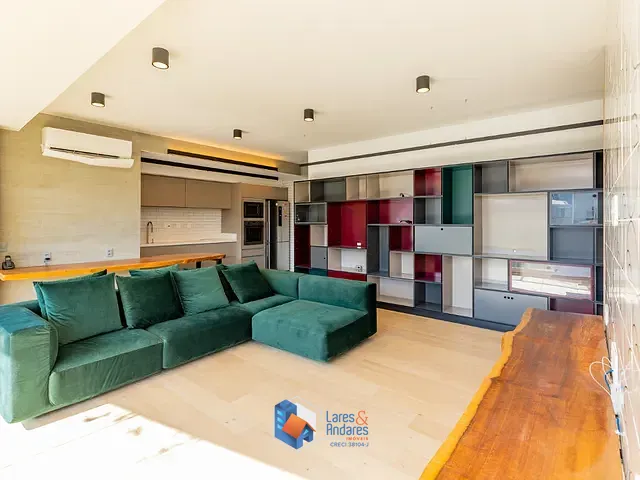 Apartamento com 97m² 1 quarto e 2 banheiros, à venda, no bairro Jardins em São Paulo