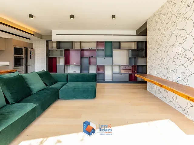 Apartamento com 97m² 1 quarto e 2 banheiros, à venda, no bairro Jardins em São Paulo