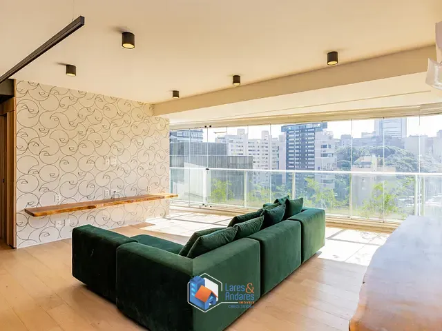 Apartamento com 97m² 1 quarto e 2 banheiros, à venda, no bairro Jardins em São Paulo