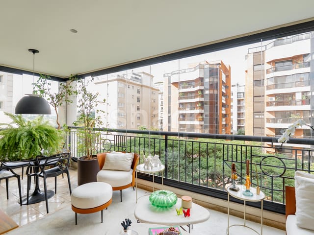 Apartamento com 330m² 4 quartos e 6 banheiros, à venda ou para alugar, no bairro Jardim Paulista em São Paulo