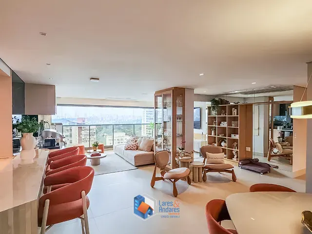 Apartamento com 2953m² 2 quartos e 4 banheiros, à venda, no bairro Jardim das Acácias em São Paulo
