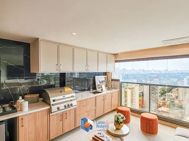 Apartamento com 2953m² 2 quartos e 4 banheiros, à venda, no bairro Jardim das Acácias em São Paulo