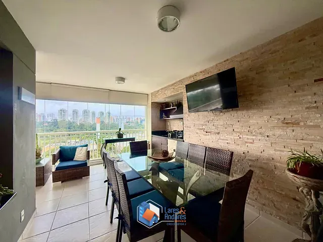 Apartamento com 181m² 3 quartos e 5 banheiros, à venda, no bairro Jurubatuba em São Paulo