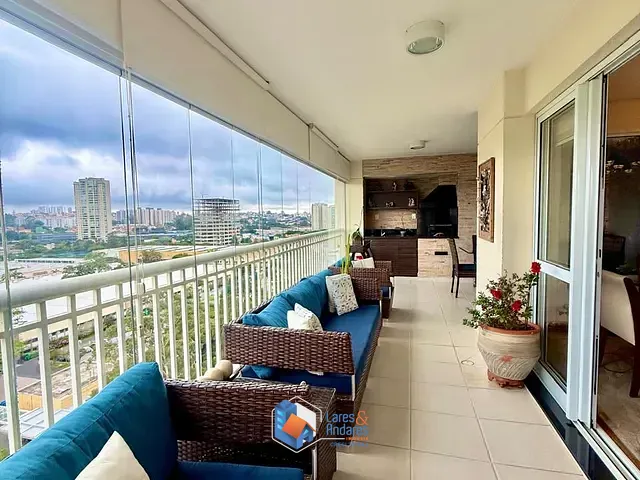 Apartamento com 181m² 3 quartos e 5 banheiros, à venda, no bairro Jurubatuba em São Paulo