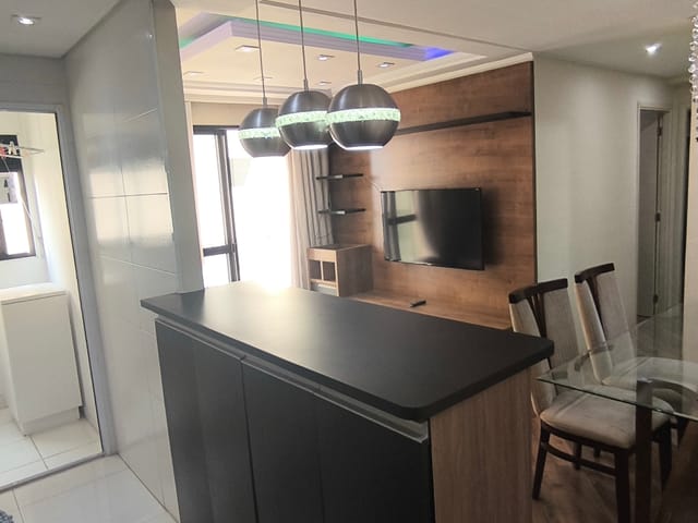 Foto do Apartamento - Lindo Apartamento Totalmente Mobiliado, 02 Dormitórios, 01 Vaga,  Condomínio Interclube na Avenida Interlagos | Paulista Imóveis