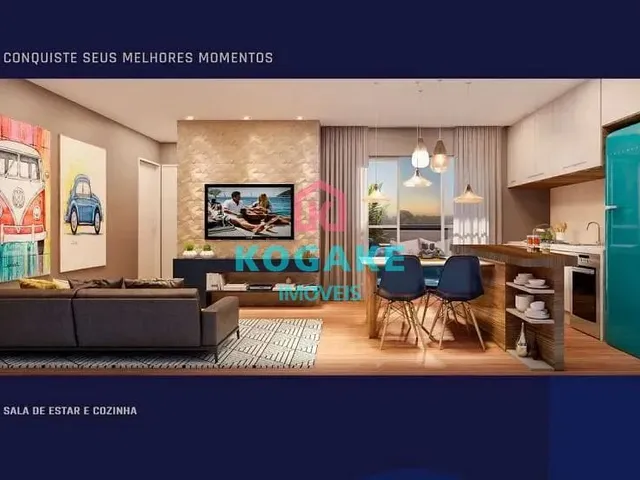 Apartamento com 56m² 2 quartos e 2 banheiros, à venda, no bairro Vila Industrial em São José Dos Campos