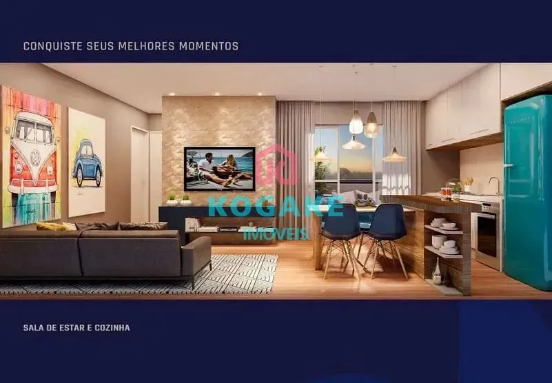 Apartamento, 2 quartos, 56 m² - Foto 3